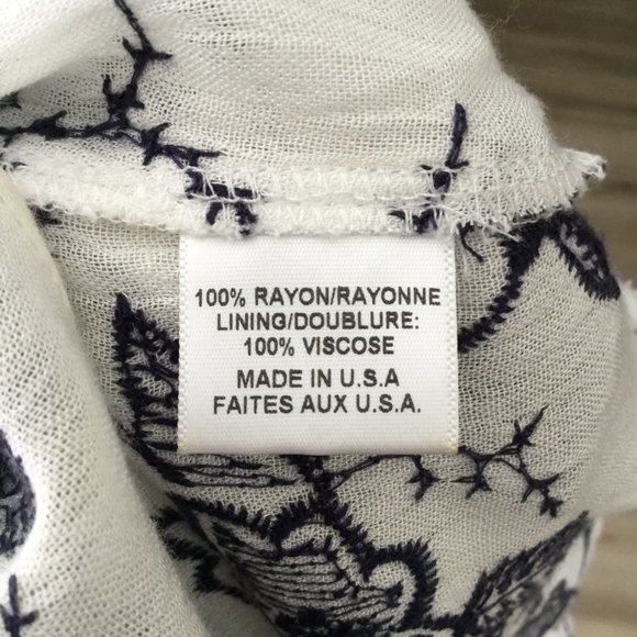 Revolve Misa Los Angeles Kaia Embroidered Top s - Picture 7 of 11